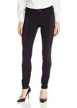 NWT $108 New Womens Kensie Jeans Skinny Ponte Knit Pants Black 26 Moto T... - $106.92
