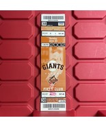 San Francisco Giants Vs Baltimore Orioles MLB Ticket Stub Vintage June 2002 - $256.84 MXN