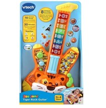 Vtech Zoo Jamz New Tiger Rock Guitar Interactive Educational Toy for Tod... - $32.16