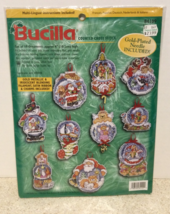 NOS Bucilla Snow Domes Counted Cross Stitch Kit- 84109- Christmas- 10 Or... - $463.36 MXN