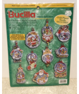 NOS Bucilla Snow Domes Counted Cross Stitch Kit- 84109- Christmas- 10 Or... - $456.30 MXN