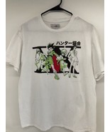 Hunter X Hunter Anime  White Graphic Size Large - $8.38