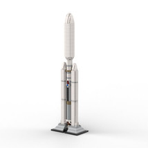 1:110 Scale IV-B Rocket Model Building Toy MOC Spacecraft Collection Bricks Gift - £68.53 GBP