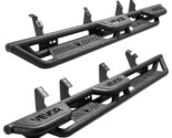 VEVOR 6" Running Boards 24-25 Tacoma DC Carbon Steel 550LBS Black Non-Slip - $194.99