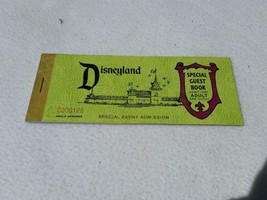Disneyland Disney Special Guest Book Special Event Admission Tickets Fre... - £469.95 GBP