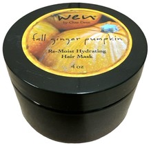 WEN by Chaz Dean Fall Ginger Pumpkin Re-Moist Hydrating Hair Mask Treatment, 4oz - £5.07 GBP