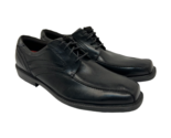 Rockport Men&#39;s Leader 2 Bike-Toe Dress Shoes A13010 Black Leather Size 1... - $56.99