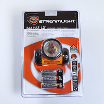 NEW Streamlight 3AA HAZ-LO Headlamp C4 LED 120 Lumens Heavy Duty O-Ring ... - $36.47