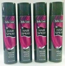 4 Pack New B&#39;llalinda Holds Your Style Allday Volumizing Hair Spray 6 Oz Each - £22.14 GBP