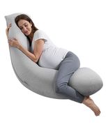 Pregnancy Pillows L-Shaped Maternity Pillow for Pregnant Women Soft &amp; Br... - $39.88