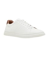 Steve Madden Mens Shoes White Sneakers Cushioned Insole Breathable Lace-Up - $86.15 CAD
