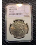 1883-O $1 Morgan Silver Dollar UNC Details Cleaned - NGC - New Orleans Mint - £66.54 GBP