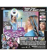 Monster High Frankie Stein Light Up Beauty Studio Incl. Makeup Selfie Li... - £21.78 GBP
