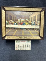 1964 vintage Advertising E Earl PA BK Calendar Harry M Good Clothing Jesus Art - £26.02 GBP