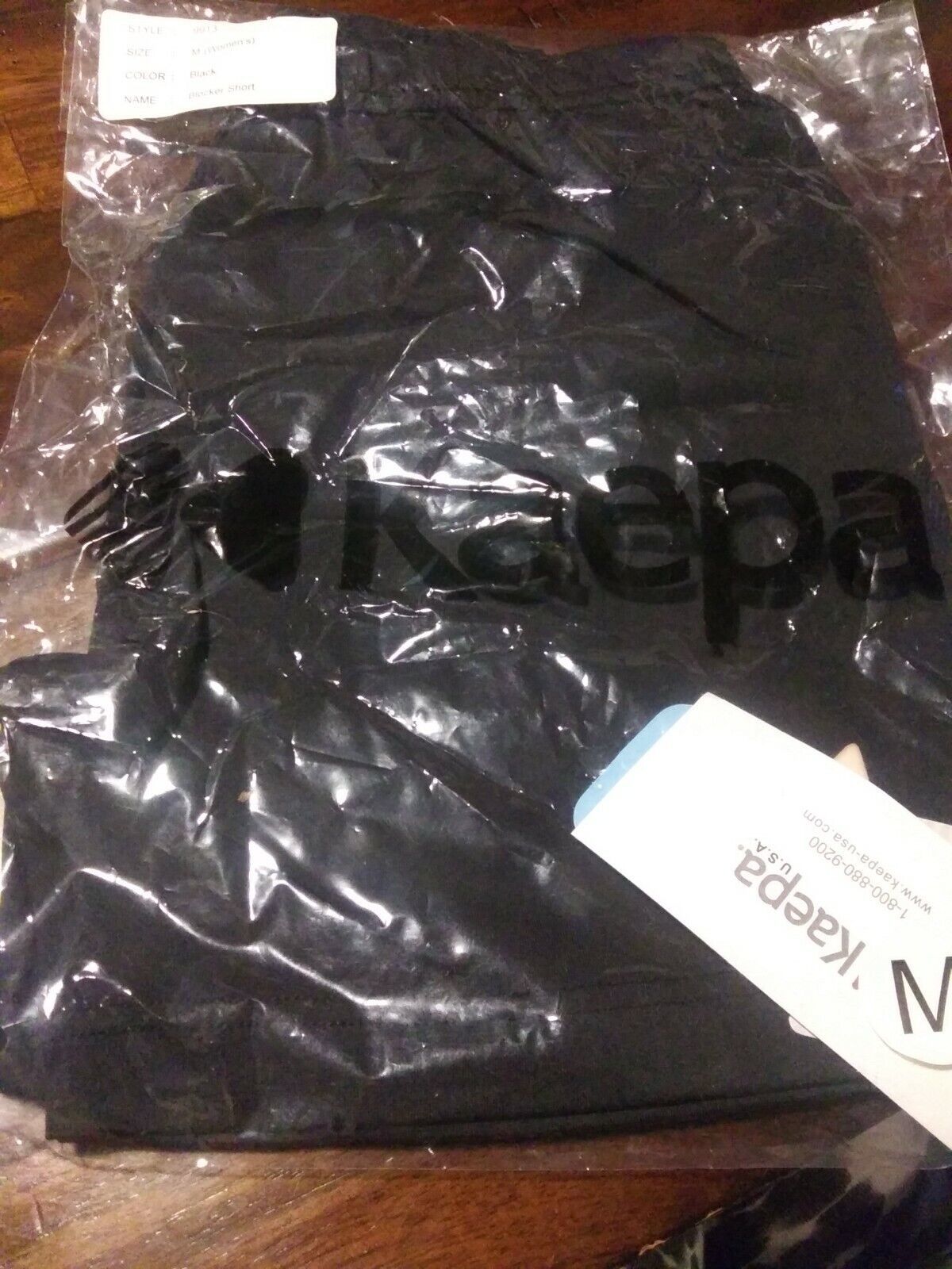 Shorts Kappa 9913 Black Women medium - $19.45