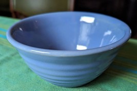 Vintage Bauer Pottery Ring Ware Delph Blue #36 Mixing Bowl - £30.92 GBP