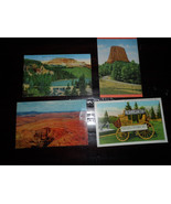 vintage post cards various  American Natural Scenery Lot of  4 - $190.36 MXN