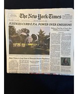 The New York Times Friday July 1  2022 JUSTICES CURB E.P.A. POWER OVER E... - $20.51 CAD
