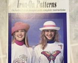Fashion Show Iron-On Patterns #57524 Butterflies and Florals    02899557... - $9.49