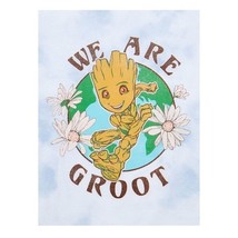 Marvel Boys We Are Groot Blue Short Sleeve T-shirt, Size 10/12 NWT - £11.15 GBP