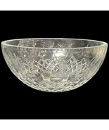 Rogaska Gallia Crystal Salad Serving Centerpiece Bowl Retired Cut Glass 10&quot; - £36.10 GBP