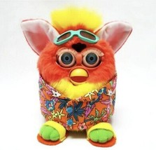 Tropical furby 1999 model 70-897 red and yellow fur blue eyes HIGHLY RARE - £238.33 GBP