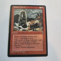 MTG Magic The Gathering Card Aliban&#39;s Tower Instant Red Homelands 1995 - $1.29