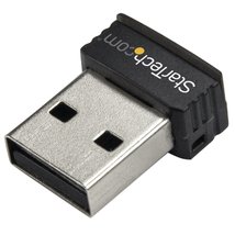 StarTech.com USB 150Mbps Mini Wireless N Network Adapter - 802.11n/g 1T1R Wi-Fi  - £21.93 GBP