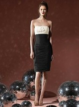 Bridesmaid / Cocktail Dress 8107....Ivory / Black...Size 6....NWT - £11.42 GBP