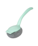 Green Cleaning Dish Scrubber with Scraper - $1.95