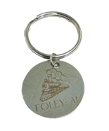 Foley, Alabama Steam Engine Train Stainless Steel Round Keychain - £10.98 GBP