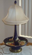 Dresden Quality Hand Painted Porcelain Table Lamp - £280.93 GBP