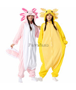 Axolotl Adult Onesie Animal Cartoon Kigurumi Pajamas Halloween Cosplay C... - £23.58 GBP