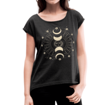Moon Goddess Roll Cuff Tee - $52.02 CAD