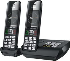Gigaset Comfort 552A Duo: 2 Cordless Phones With Answering Machines, Big... - £107.60 GBP