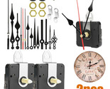 Quartz Wall Clock Movement Mechanism Diy Replacement Hands Motor Repair ... - $18.99