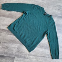 Charter Club Women&#39;s Sweater Dark Green Cashmere Luxury V-Neck Long Slee... - $24.74