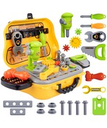Kids Tool Sets For Boys Age 2-4 Childs Carpenter Preschool Fixing Tool - £26.73 GBP