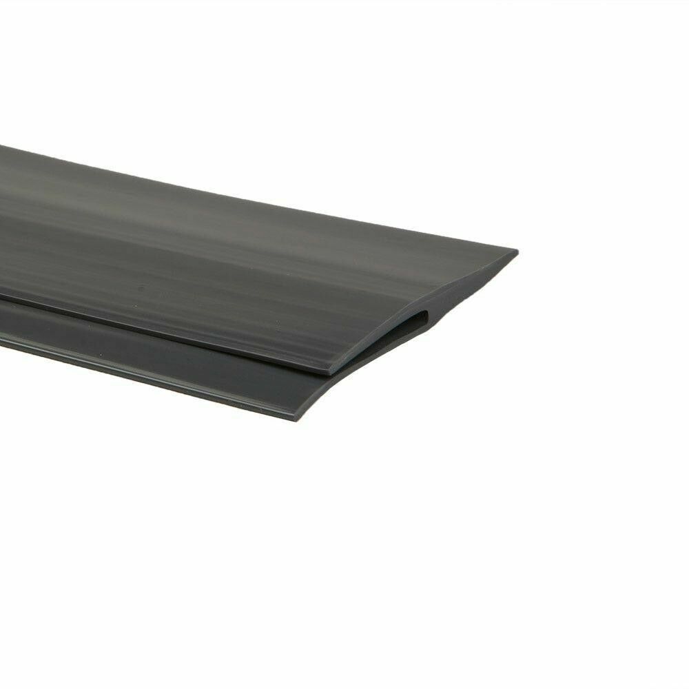 25 Ft Mat Edge Trim Garage Flooring Accessory Indoor Border Durable Vinyl Grey