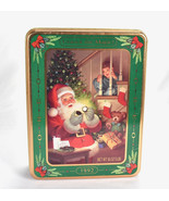 1992 Oreo Unlock The Christmas Magic Santa Clause Cookie Tin Box Baking ... - $27.28 CAD