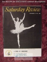 Saturday Review September 16 1961 Alla Sizova Kirov Ballet J. D. Salinger - £7.92 GBP