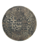 1711 Jw German States Paderborn 1/12 Thaler Coin End Condition, Km #176.... - $121.72 CAD