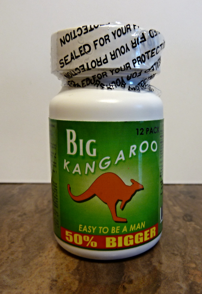 Big Kangaroo for Men Sexual Enhancement bottle of 12 Authentic Pills - $53.99