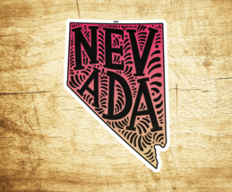 NEVADA State Decal Sticker Las Vegas Reno 3.75&quot; x 2.75&quot; Vinyl - £4.14 GBP