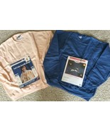 LOT 2 XXL Sweatshirt Plus New IRON Cross Stitch KITS Dimensions Chickadees - $24.74