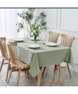 Nova Rectangle Textured Tablecloth Waterproof Spillproof  Table 60x140 - $24.00 CAD