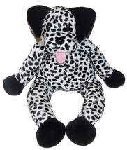 Kuddle Me Toys Black White Dog Dalmatian Dalmation Plush Lovey Stuffed Animal - £15.03 GBP