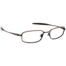 Oakley Men&#39;s Eyeglasses Intake 4.0 Toast Rectangular Metal Frame 52[]18 136 - £78.68 GBP