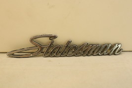 1971-1975 Holden “Statesman” HQ Chrome Metal Fender Trunk Emblem OEM 2810210 - £11.92 GBP