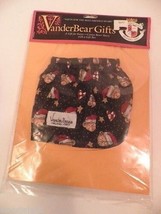 Muffy Vanderbear Black Cotton Boxer Shorts Fuzzy  NOS NWT North American Bear - £15.69 GBP
